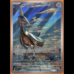 TAG 9.0 MINT Skarmory Illustration Rare 2024 Pokemon Pokemon Scarlet & Violet - Image 3