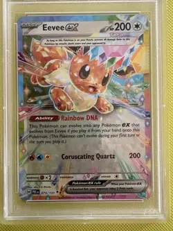 Pokemon PSA 10 Eevee ex 075/131 - Image 3