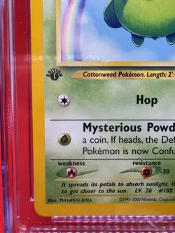 Skiploom 52/64 1st Edition Neo Revelation 2001 Pokemon TCG Vintage - Image 3