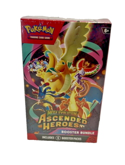 Pokemon TCG Mega Evolution Ascended Heroes Booster Bundle Box 6 Packs Sealed NEW - Image 1