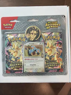 Pokemon TCG Ascended Heroes 2 Pack Pokemon blister Komala Promo - Image 1