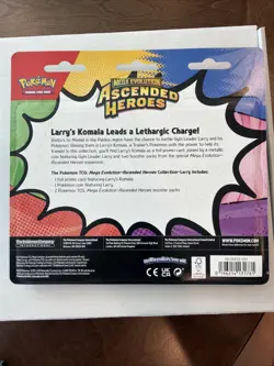 Pokemon TCG Ascended Heroes 2 Pack Pokemon blister Komala Promo - Image 2