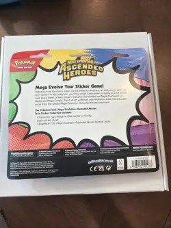Pokemon TCG Ascended Heroes Charmander Tech Sticker Collection - Image 2