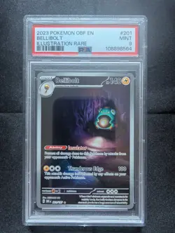 Pokemon 2023 Bellibolt #201/197 IR Obsidian Flames - PSA 9 (MINT) w/*FREE SHIP* - Image 1