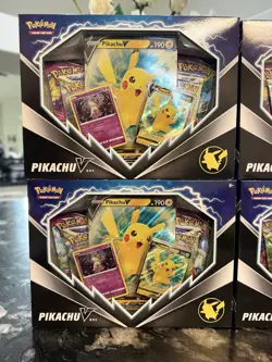 Lot of 4 – Pokemon TCG Pikachu V Box (with Fusion Strike) – Sealed 820650851179 - Image 2