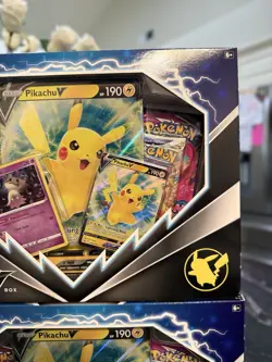 Lot of 4 – Pokemon TCG Pikachu V Box (with Fusion Strike) – Sealed 820650851179 - Image 4