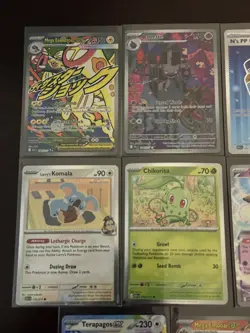 Pokemon Ascended Heroes IR, Attack Rare, EX and Sticker Coll. Promo - 11 Total - Image 2