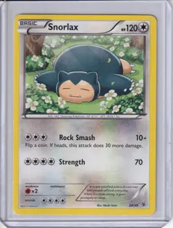 Snorlax Pokemon Kalos Starter Set Common 26/39 Near Mint - Image 1