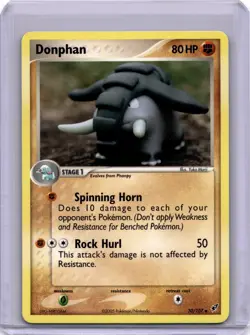 Pokemon Donphan Uncommon Deoxys 30/107 LP - Image 1