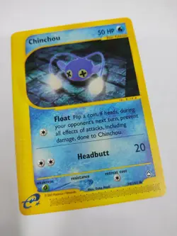 MINT Pokemon Chinchou 70/147 Aquapolis Basic 50 HP Regular Common English 2002 - Image 1