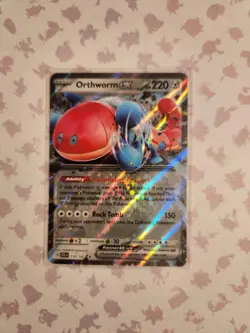 Orthworm ex 110/142 Holo Sv07: Stellar Crown Pokemon TCG - Image 1