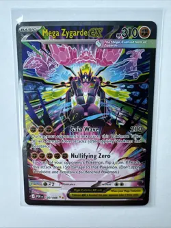 Mega Zygarde ex 120/088 Me03: Perfect Order Holo NEW!! Pokemon TCG - Image 1