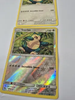 Pokemon Snorlax 50/68 Reverse Holo Rare Hidden Fates NM Non Holo Near Mint - Image 2