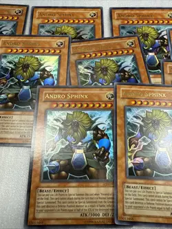 Yugioh! Andro sphinx FOTB-ENSE2 Super Rare 10Copies X 10 Nm-Lp - Image 3