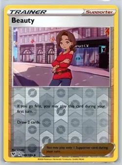 Beauty 148/185 UC Vivid Voltage Reverse Holo LP Pokemon - Image 1