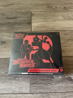 Pokemon TCG; Scarlet & Violet Destined Rivals Elite Trainer Box ETB Sealed - Image 1