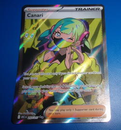 Pokemon TCG Canari 257/217 Ascended Heroes Full Art Trainer Holo - Image 1