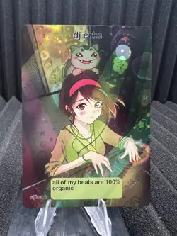 dj erka (Erika) - Heart Holo Pokiebubies Rocketbubies Fan Art- Pokemon - Image 1