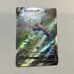 The Pokemon Company Aerodactyl Fossil Holo Rare Unlimited 1/62 English - Image 1
