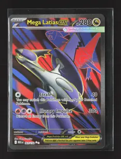 Pokemon ME01: Mega Evolution #163/132 Ultra Rare,Holo Mega Latias ex - Image 1