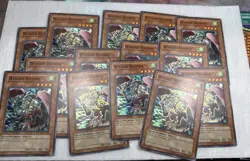Yugioh! Winged Rhynos FOTB-ENSE2 Super Rare 14 Copies X 14 Nm-Lp - Image 1