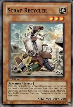 Scrap Recycler - 1st Edition SDMM-EN004 - MP - YuGiOh - Image 1