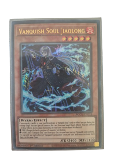 YuGiOh Vanquish Soul Jiaolong Ultra Rare 1st Edition AGOV-EN018 - Image 1