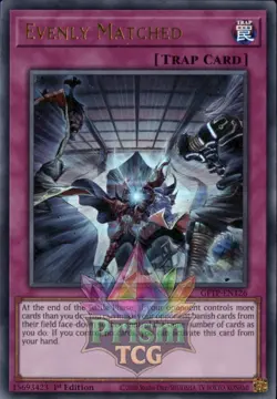 1st ed Evenly Matched ultra rare GFTP-EN126 Yugioh - Image 1
