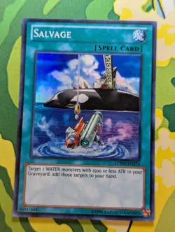 Yu-Gi-Oh! - Salvage - LCYW-EN276 - Super Rare - VLP - Image 1