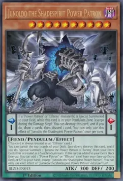 BLZD-EN013 - Junoldo the Shadespirit Power Patron - Ultra Rare YuGiOh! NEW - Image 1