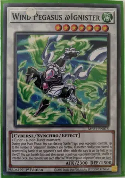 YuGiOh Wind Pegasus @Ignister MP21-EN015 1st Edition - Image 1