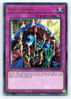 Skill Drain - RA02-EN077 - Ultra Rare - 1st Edition - Yugioh - Image 1
