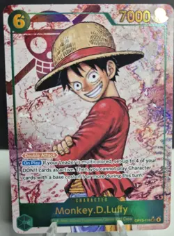 One Piece TCG - Monkey D. Luffy OP13-118 SEC ALTERNATE ART (SEC AA) - NM - ENG - Image 1