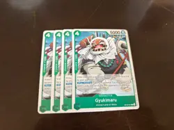 OP12-024 Playset 4 x Gyukimaru C English NM One Piece TCG Card Game - Image 1