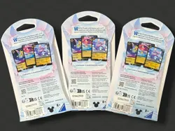 Disney Lorcana WINTERSPELL Sleeved Booster Pack Lot of 3 Sealed Ravensburger - Image 2