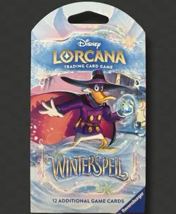 Disney Lorcana WINTERSPELL Sleeved Booster Pack Lot of 3 Sealed Ravensburger - Image 3