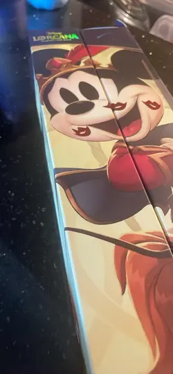 Disney Lorcana Mickey and Minnie Foil Playmat on the Carousel Park exclusive - Image 3