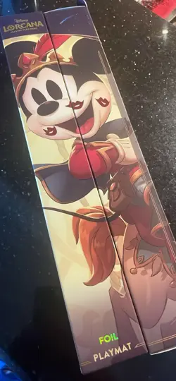 Disney Lorcana Mickey and Minnie Foil Playmat on the Carousel Park exclusive - Image 4