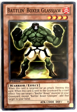YuGiOh! - Battlin' Boxer Glassjaw - LTGY-EN017 - 1st Edition - Common - Image 1