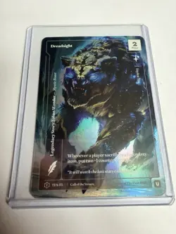 Wonders of the First Dreadsight Legendary Story Token TFA-T5 Formless Foil u - Image 1