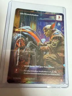 Wonders of the First Glix Wrenchshadow Wonder Call of the Stones alt art ff - Image 1