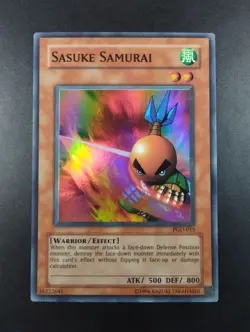 YUGIOH 2003 | SASUKE SAMURAI | PGD-015 | NM - EXCELLENT | SUPER RARE - Image 1
