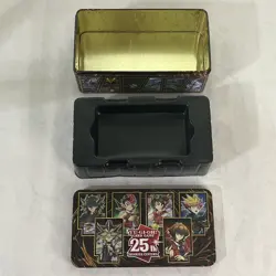 Yugioh EMPTY Tin 25th Anniversary TCG: Dueling Heroes Collecters Card Storage - Image 2