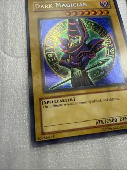 DARK MAGICIAN BPT-007 SECRET RARE VINTAGE YUGIOH TCG TIN TRADING CARD X2 - Image 2