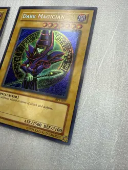 DARK MAGICIAN BPT-007 SECRET RARE VINTAGE YUGIOH TCG TIN TRADING CARD X2 - Image 4