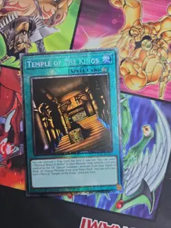 YUGIOH MP25-EN017 TEMPLE OF THE KINGS - STARLIGHT RARE 1st EDITION - Image 1