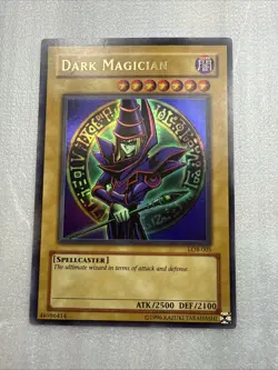 Yugioh Dark Magician LOB-005 ULTRA RARE (LP) - Image 1