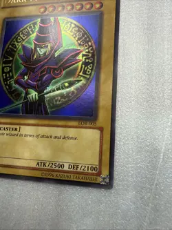 Yugioh Dark Magician LOB-005 ULTRA RARE (LP) - Image 3