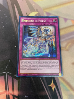 YUGIOH - DOMINUS IMPULSE - PRISMATIC SECRET RARE - MP25 - NM - 1ST ED - Image 1