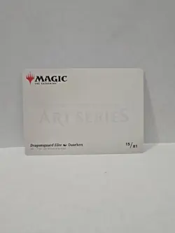 Dragonsguard Elite Art Card (15/81) Art Series: Strixhaven Regular - Image 2